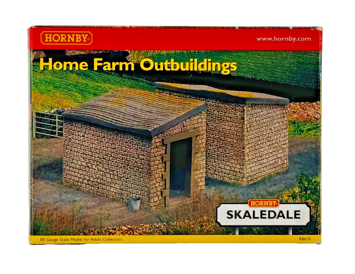 HORNBY 00 GAUGE SKALEDALE - R8610 - HOME FARM OUTBUILDINGS - BOXED