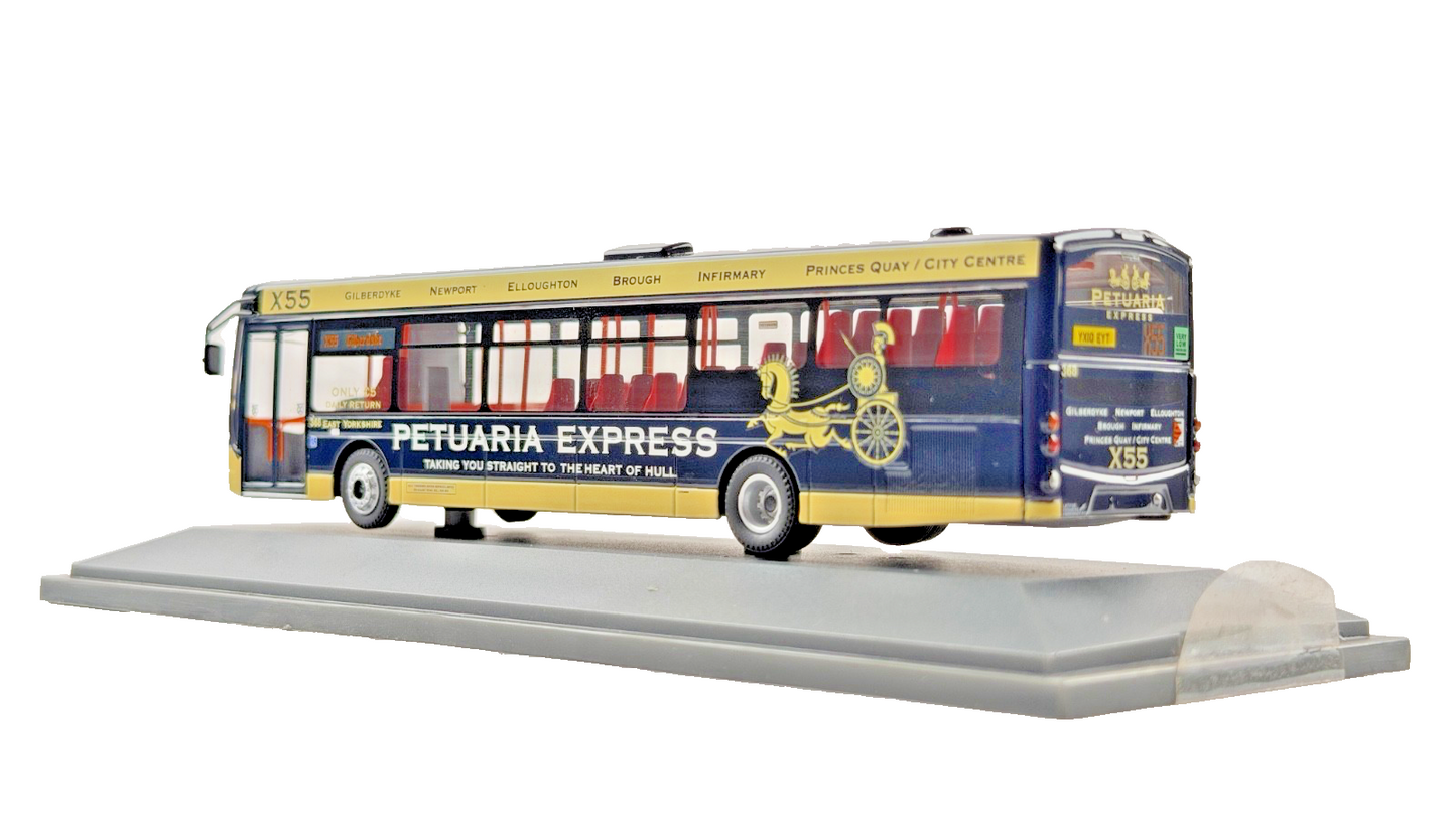 CORGI OOC 1/76 SCALE - OM46707A - WRIGHT ECLIPSE 2 EAST YORKSHIRE PETUARIA BOXED