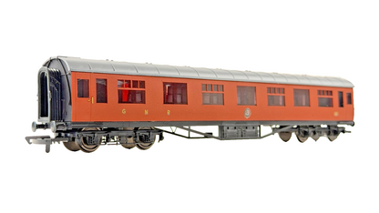 SILVER FOX MODELS OO GAUGE - GNRI NORTHERN IRISH RAIL F16 COACH MAHOGANY 89