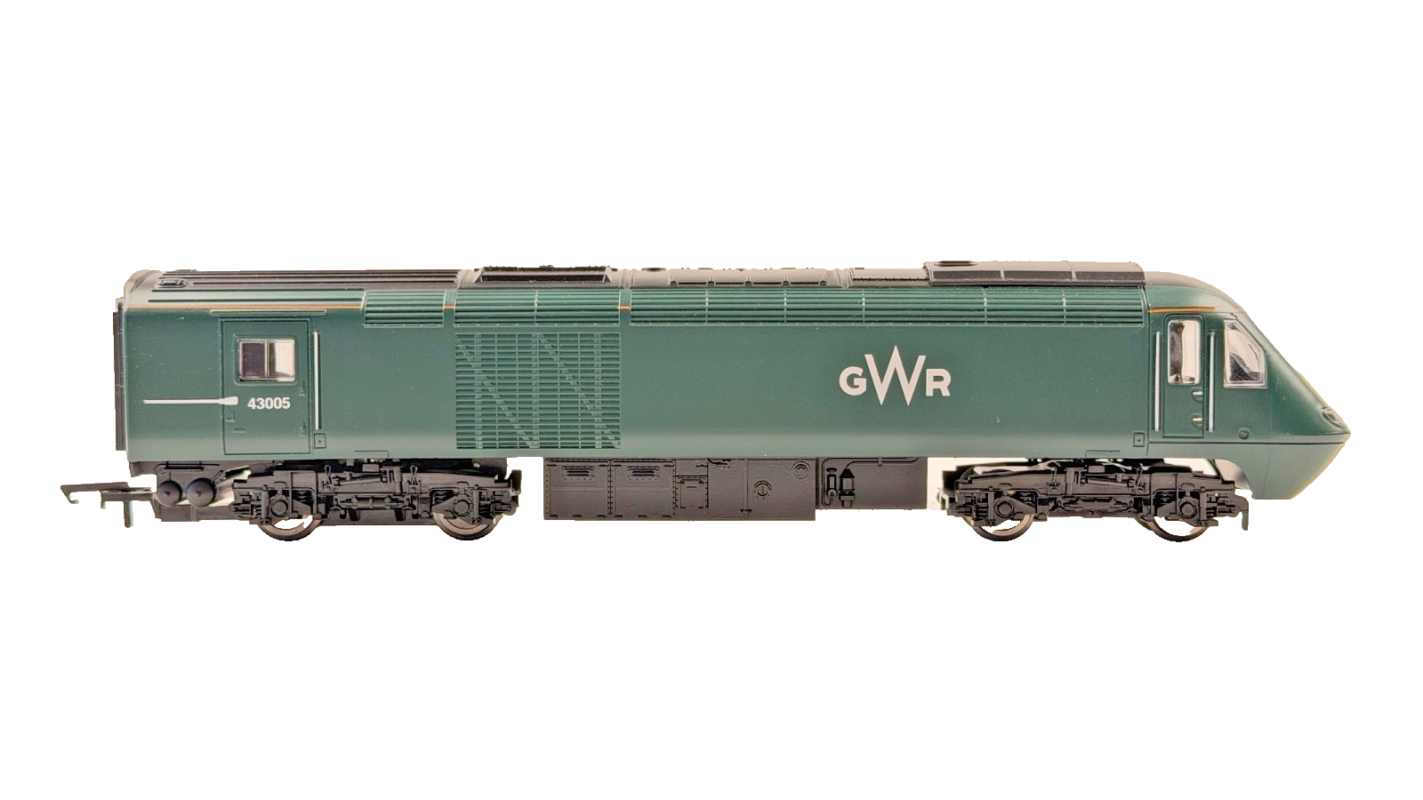 HORNBY 00 GAUGE - R1230 - GWR GREAT WESTERN GREEN CLASS 43 HST TWIN POWER/DUMMY