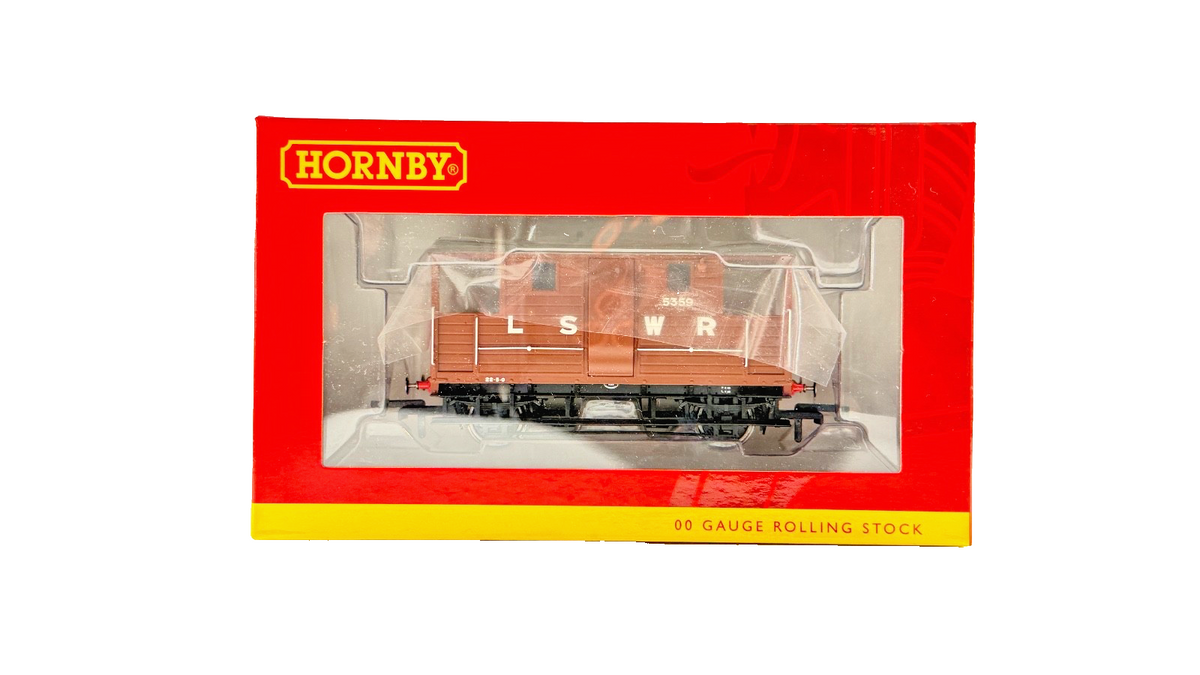 HORNBY OO GAUGE - R6911A - LSWR LONDON & SOUTH WESTERN 20T BRAKE VAN NO.5359