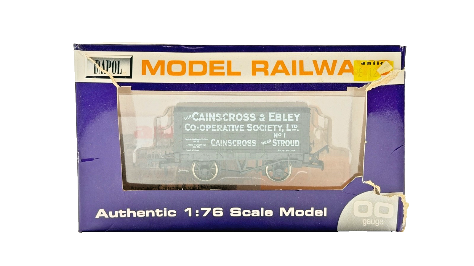 DAPOL 00 GAUGE - CAINSCROSS & EBLEY CO-OPERATIVE SOCIETY NO.1 (LIMITED EDITION)