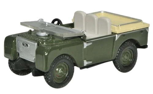 OXFORD DIECAST 1/76 SCALE - 76LAN180005 - LAND ROVER 80 INCH FLAT BACK - NEW