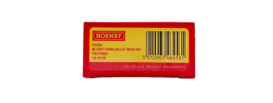 HORNBY OO GAUGE - R6456 - BR (GREY) DUTCH SHARK BALLAST BRAKE VAN DB993738 (W)