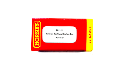 HORNBY 00 GAUGE - R4145 - PULLMAN 1ST CLASS KITCHEN CAR "CYNTHIA" - BOXED
