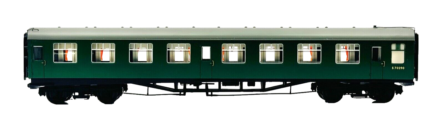 BACHMANN 00 GAUGE - 31-425A - 4CEP EMU 7141 LATE SR MULTIPLE UNIT GREEN - DCC