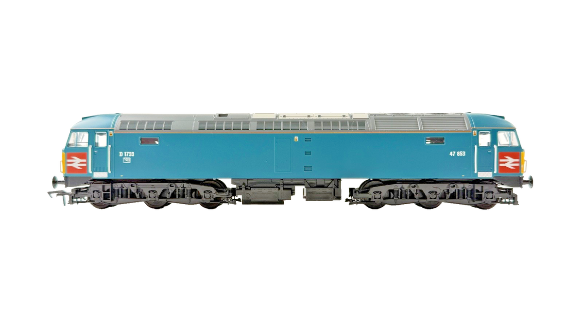 HELJAN OO GAUGE - 4699 - CLASS 47 DIESEL 47853 D1733 HERITAGE RAIL BLUE BOXED