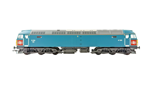 HELJAN OO GAUGE - 4699 - CLASS 47 DIESEL 47853 D1733 HERITAGE RAIL BLUE BOXED