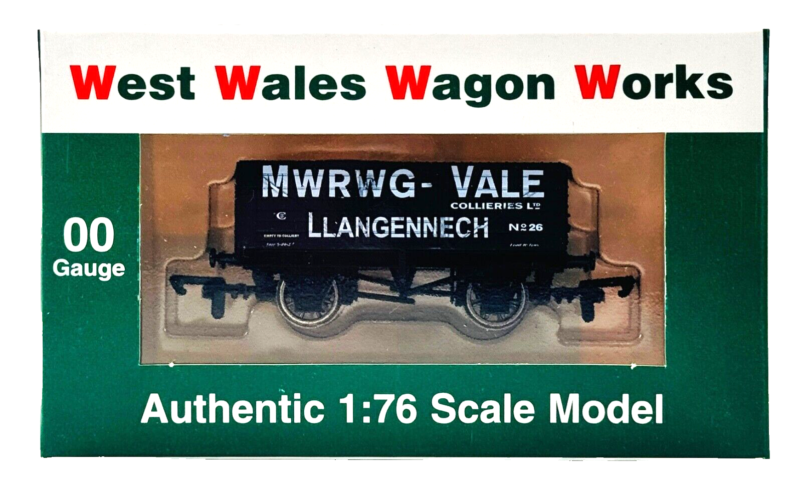 DAPOL 00 GAUGE - MWRWG-VALE COLLIERIES LLANGENNECH NO.26 (LIMITED EDITION)