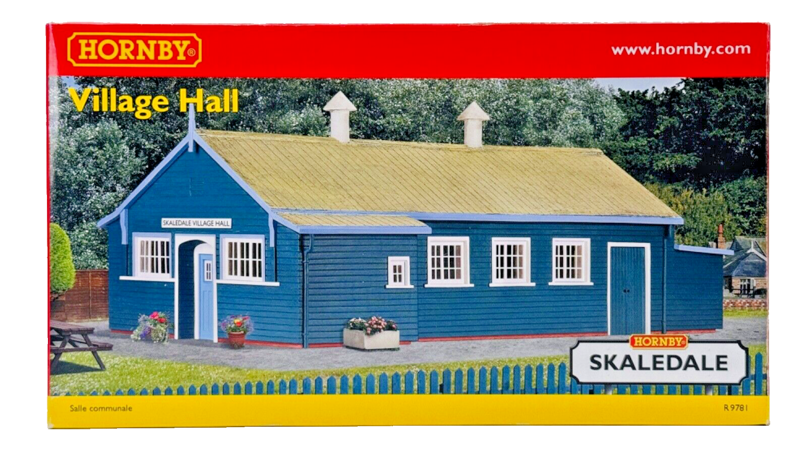 HORNBY 00 GAUGE SKALEDALE - R9781 - VILLAGE HALL - BOXED