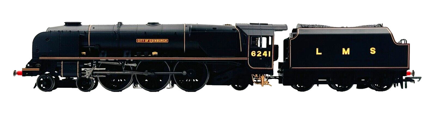 HORNBY 00 GAUGE - R3681 - LMS BLACK PRINCESS CORONATION CITY OF EDINBURGH BOXED