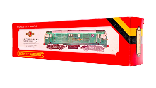HORNBY 00 GAUGE - R080 - CLASS 29 DIESEL LOCOMOTIVE D6110 BR GREEN BOXED
