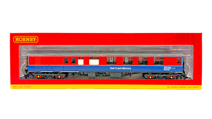 HORNBY OO GAUGE - R40214 - BR RTC INFRASTRUCTURE TEST COACH MERCURY RDB975280