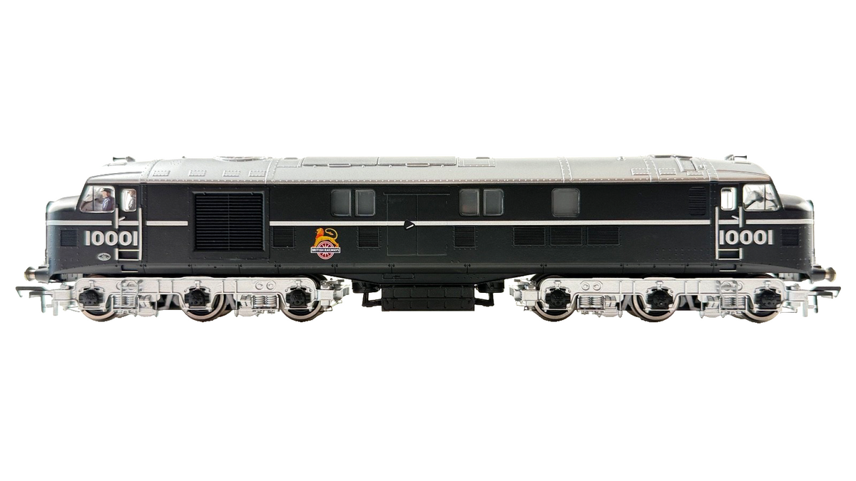 BACHMANN OO GAUGE - 31-998 - LMS 10001 BR BLACK & CHROME EARLY EMBLEM BOXED