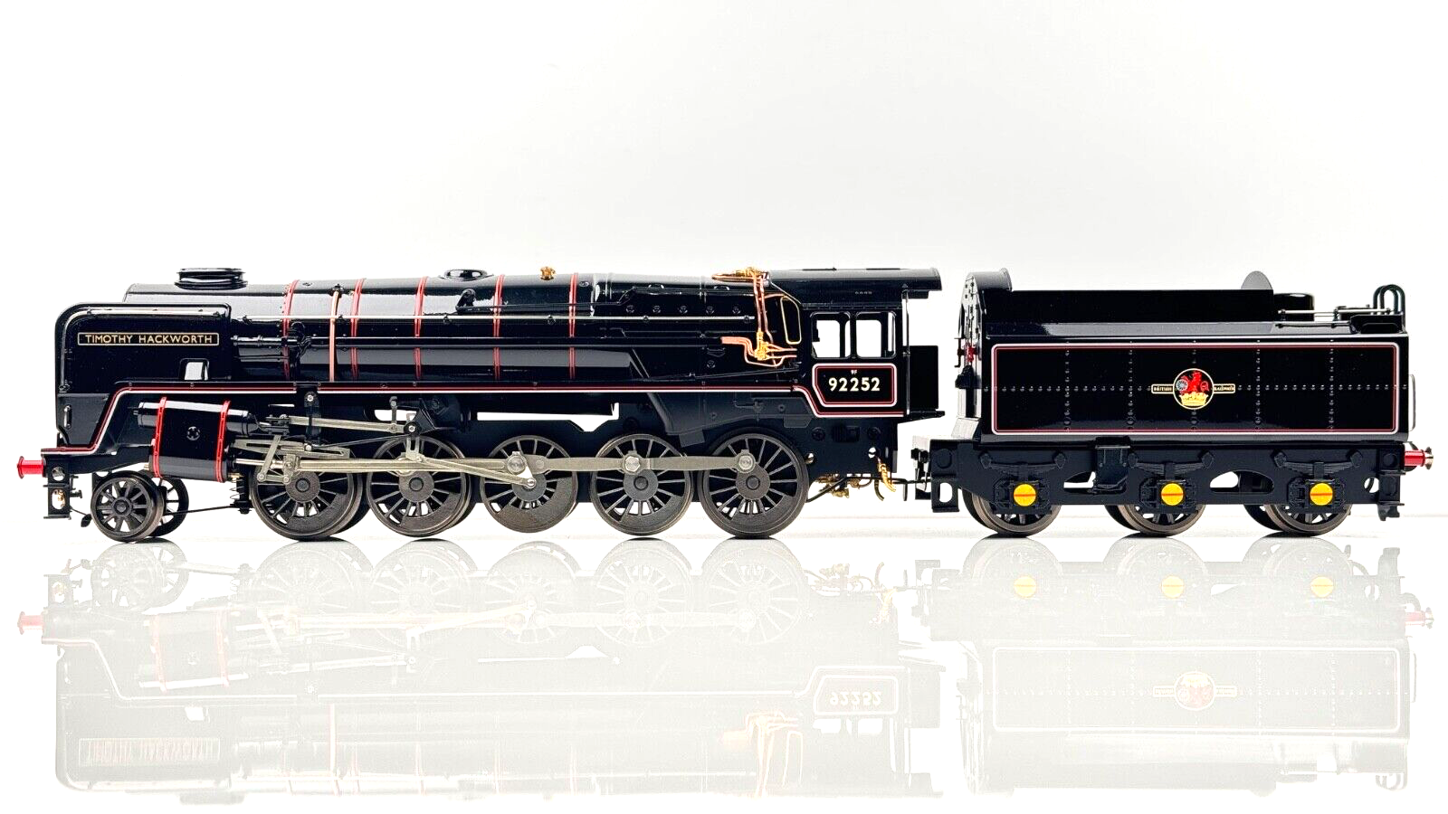 ACE TRAINS O GAUGE BR BLACK 2-10-0 CLASS 9F LOCOMOTIVE 92252 'TIMOTHY HACKWORTH'