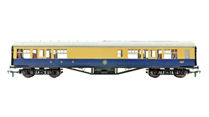 SILVER FOX MODELS OO GAUGE - GNRI NORTHERN IRISH RAIL CREAM/BLUE K23 COACH 127