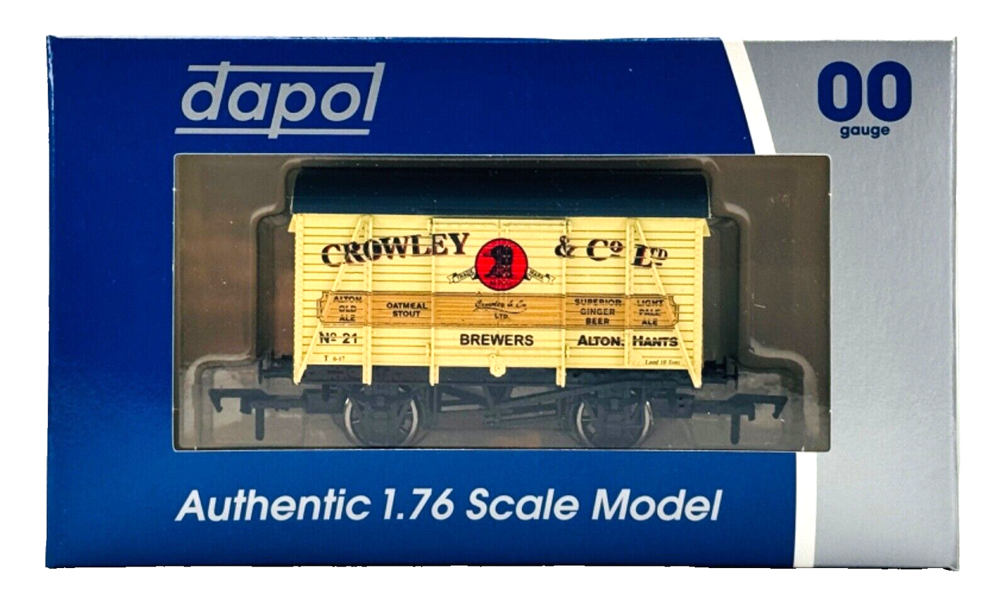 DAPOL 00 GAUGE - CROWLEY & CO TURK STREET BREWERY ALTON NO.21 (LIMITED EDITION)