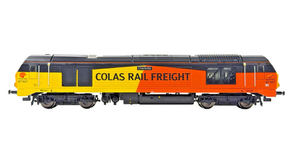 HORNBY OO GAUGE - R3659 - CLASS 67 DIESEL LOCOMOTIVE 67027 COLAS RAIL CHARLOTTE