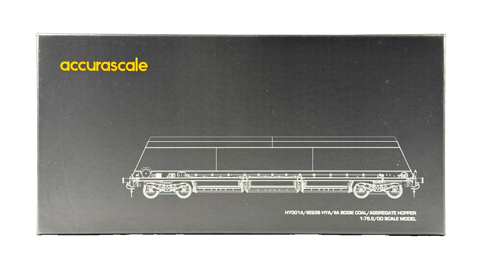 ACCURASCALE OO GAUGE - ACC2602FF3 - HYA BOGIE HOPPER WAGON FASTLINE FREIGHT TWIN
