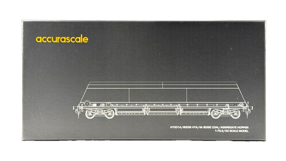 ACCURASCALE OO GAUGE - ACC2602FF3 - HYA BOGIE HOPPER WAGON FASTLINE FREIGHT TWIN