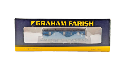 GRAHAM FARISH N GAUGE - 374-640 - MK1 CCT COVERED CARRIAGE TRUCK BR BLUE (W)
