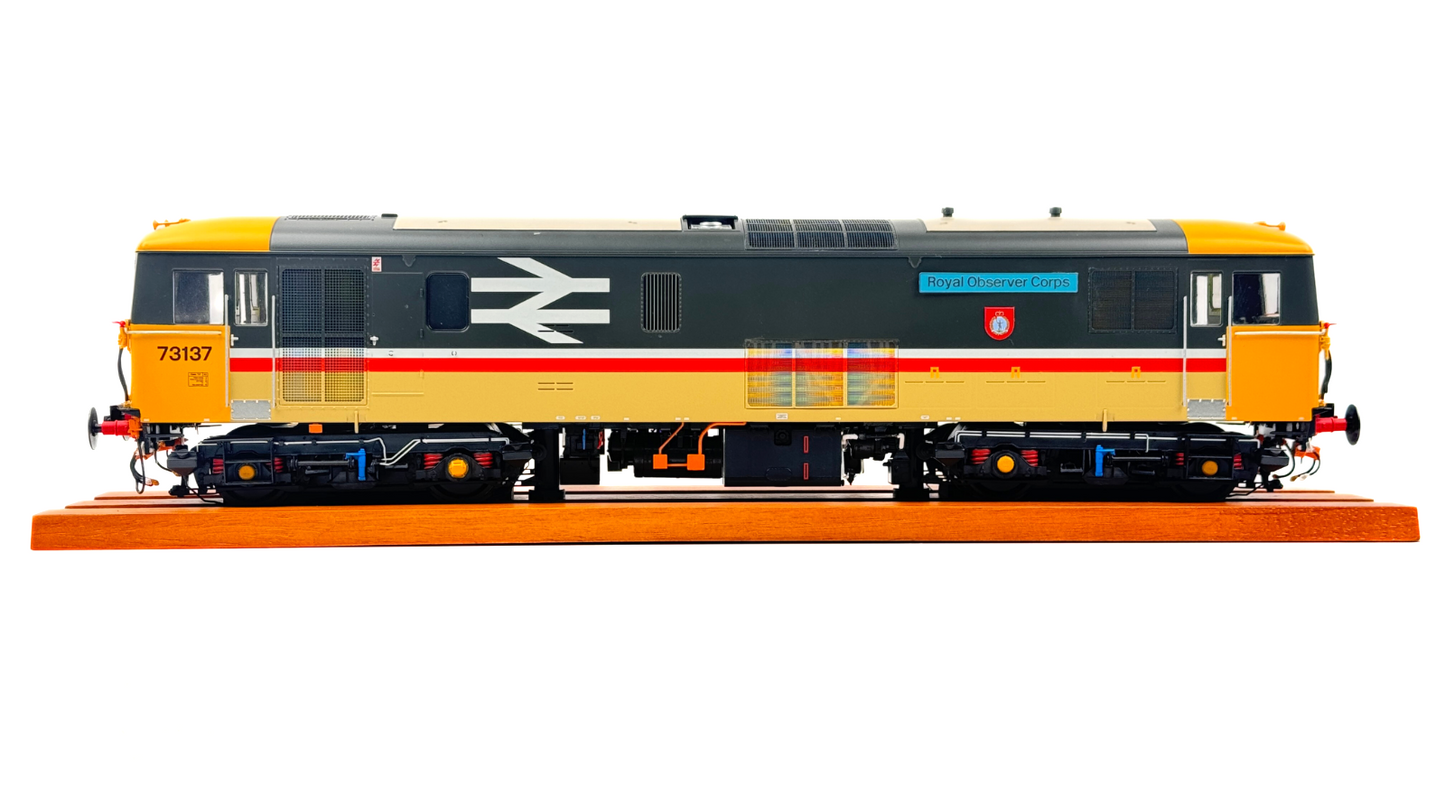 HELJAN O GAUGE - CLASS 73 ELECTRO DIESEL 73137 INTERCITY "ROYAL OBSERVER CORPS"