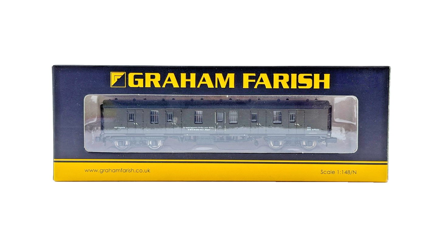GRAHAM FARISH N GAUGE - 374-041 - MK1 BG FULL BRAKE DEPARTMENTAL OLIVE GREEN