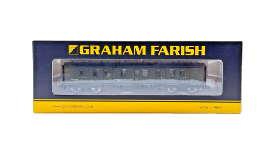 GRAHAM FARISH N GAUGE - 374-041 - MK1 BG FULL BRAKE DEPARTMENTAL OLIVE GREEN