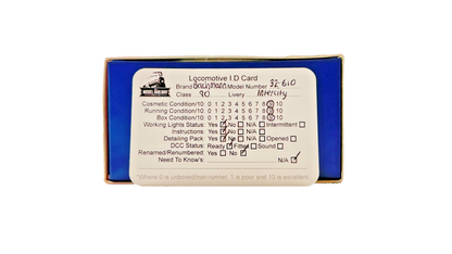 BACHMANN 00 GAUGE - 32-610 - CLASS 90 90005 FINANCIAL TIMES BR INTERCITY SWALLOW