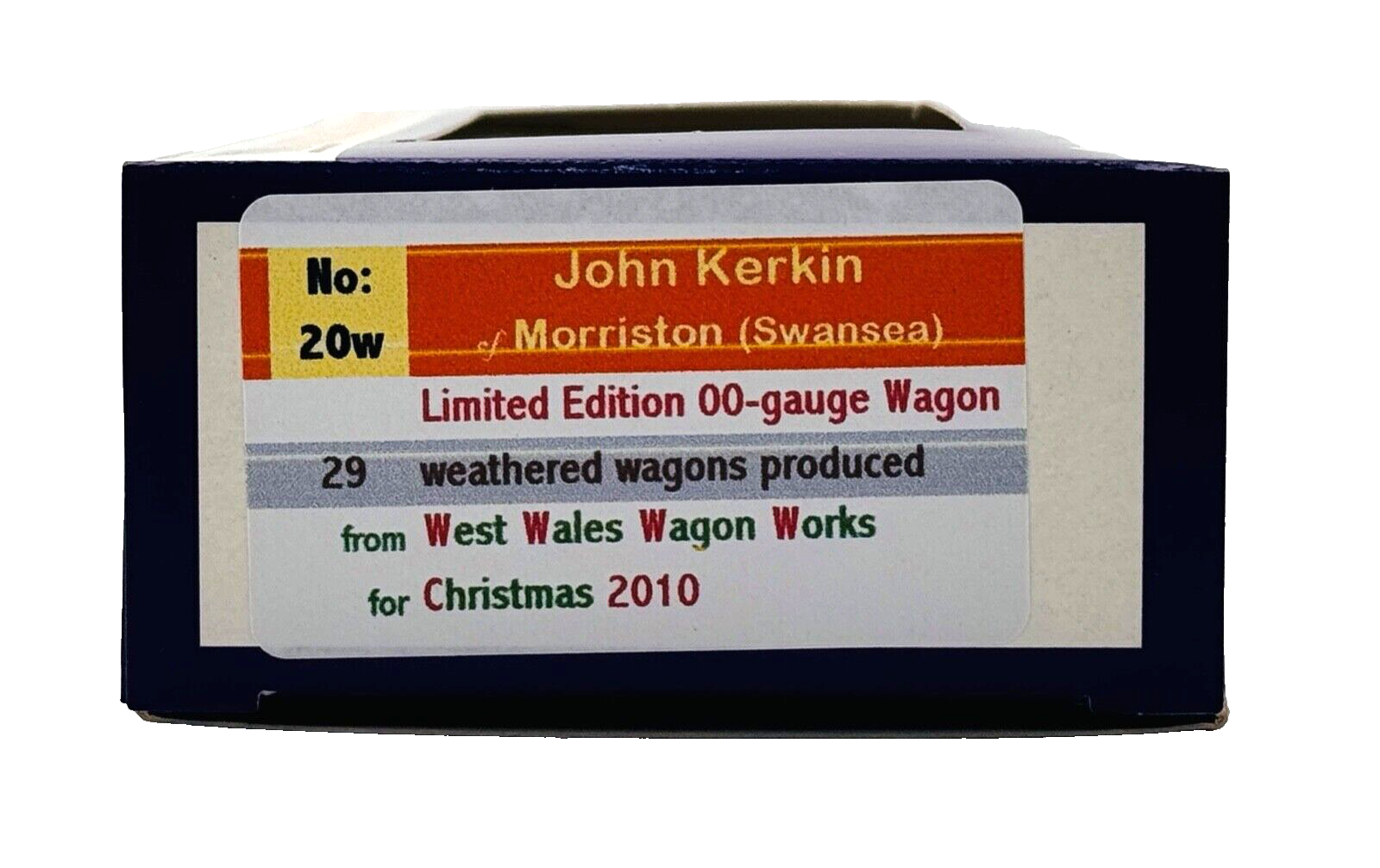 DAPOL 00 GAUGE - JOHN KERKIN COAL MERCHANT MORRISTON NO.1 (LIMITED EDITION)