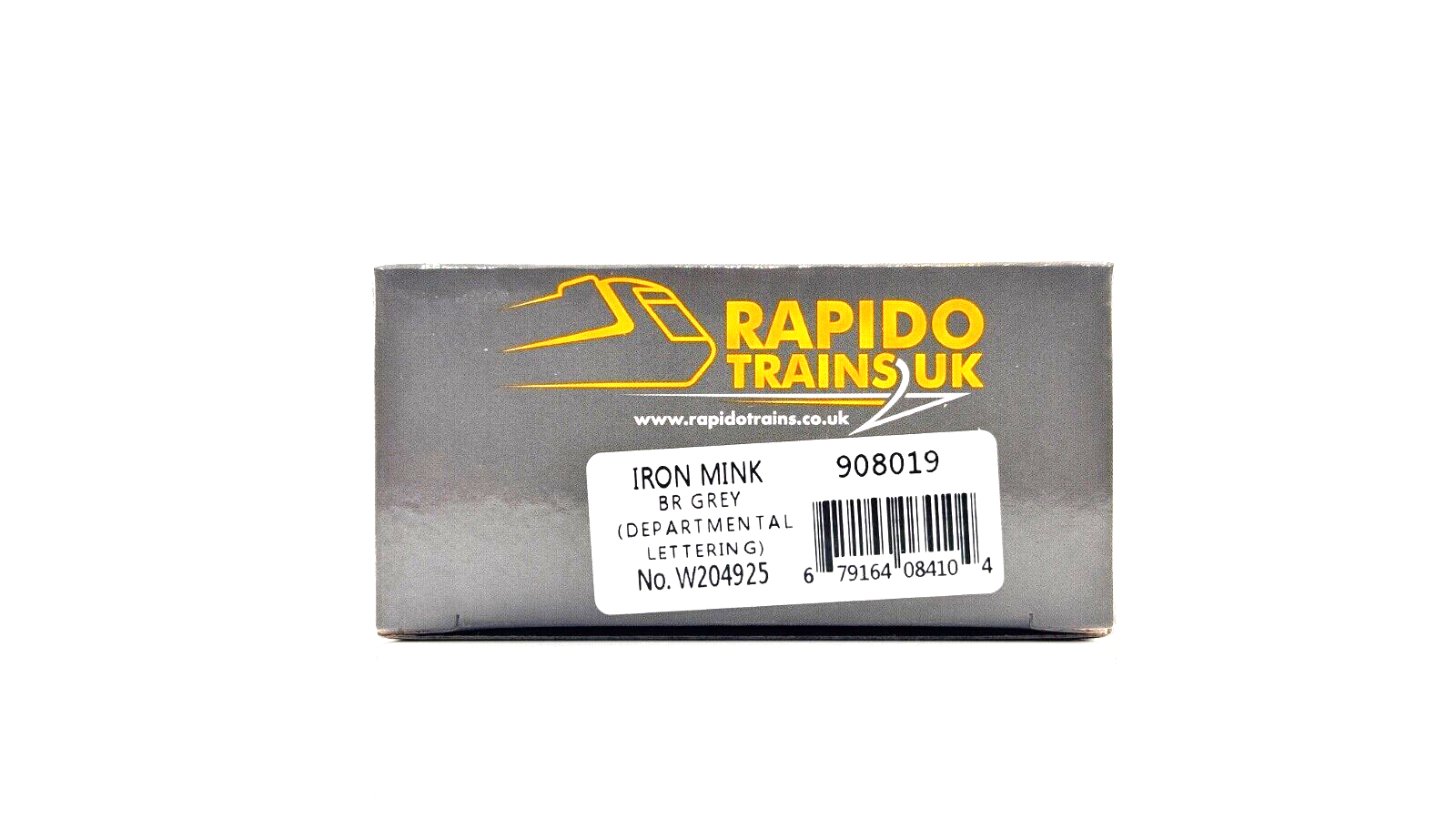 RAPIDO 00 GAUGE - 908019 - IRON MINK BR GREY DEPARTMENTAL LETTERING - BOXED