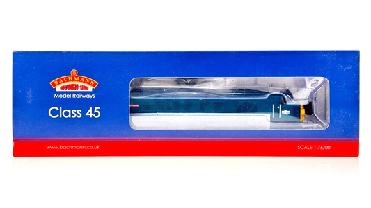 BACHMANN 00 GAUGE - 32-677B - CLASS 45/0 45060 SHERWOOD FORESTER BR BLUE - NOISY