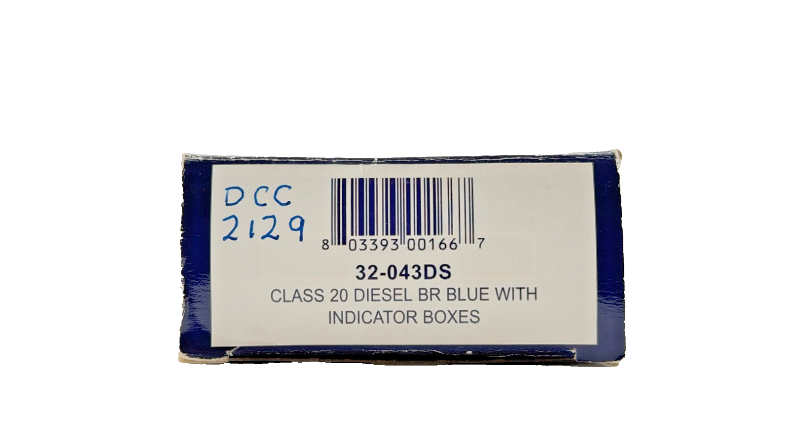 BACHMANN OO GAUGE - 32-043DS - CLASS 20 DIESEL BR BLUE INDICATOR BOXES DCC SOUND
