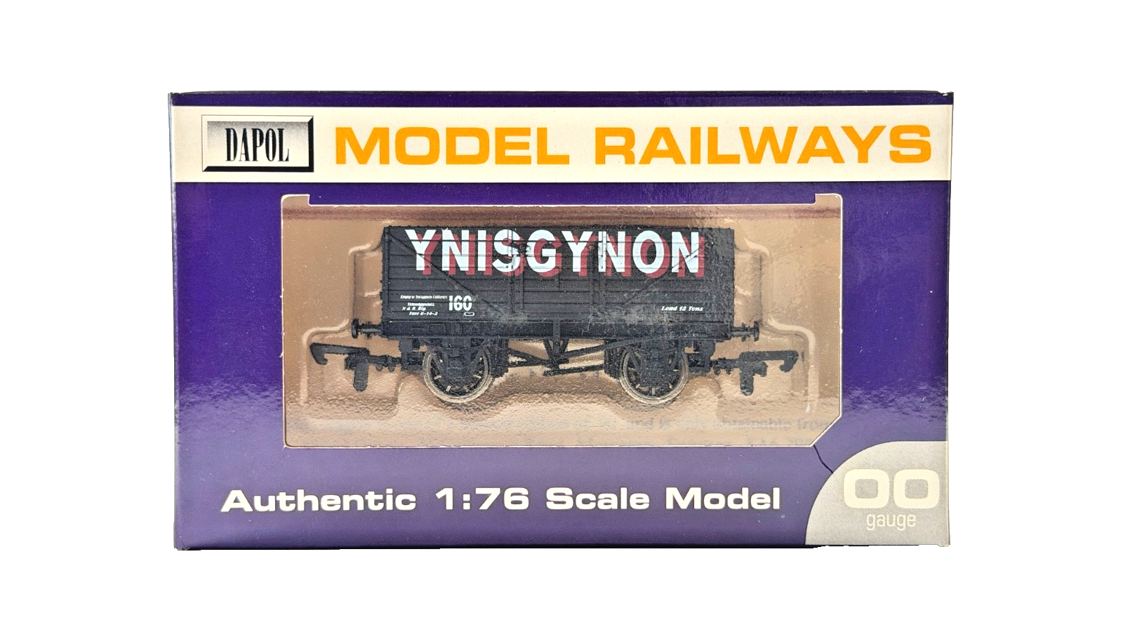 DAPOL 00 GAUGE - YNISGYNON COLLIERIES N&B RAILWAY WAGON NO.160 (LIMITED EDITION)