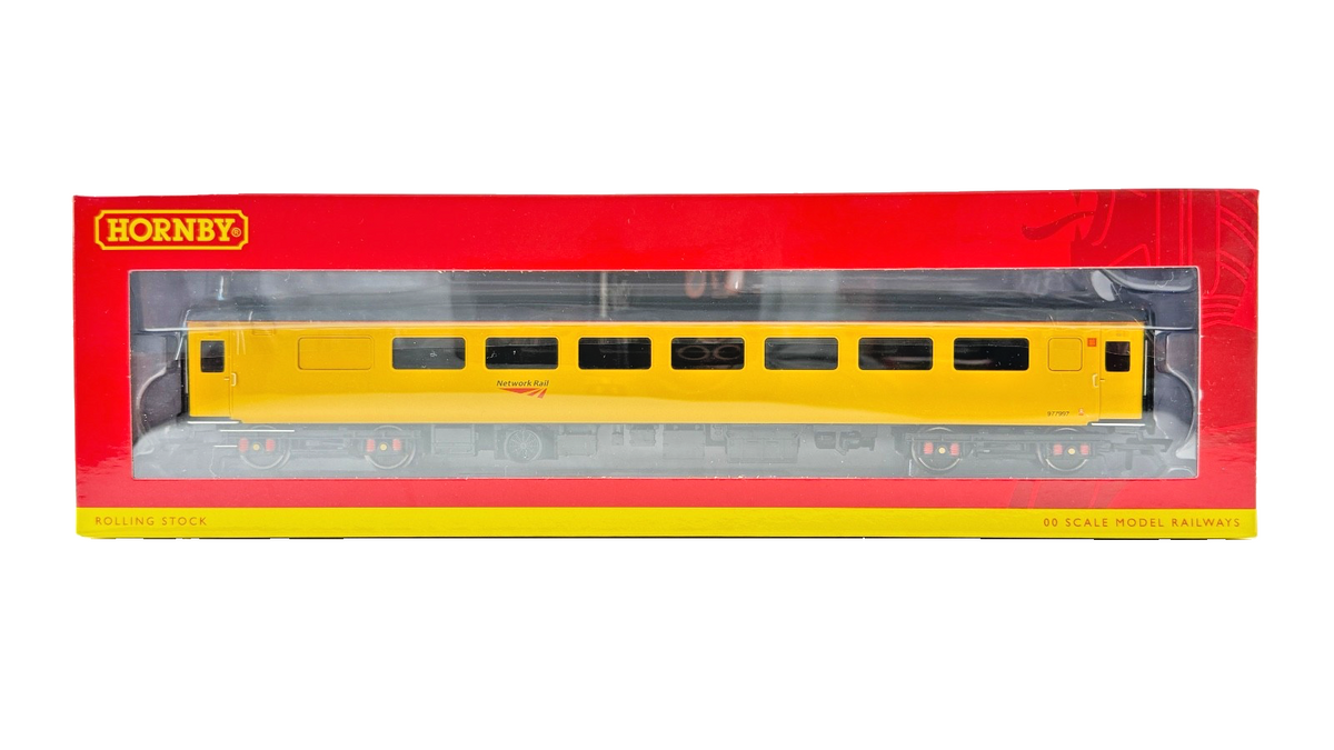 HORNBY OO GAUGE - R4901 - NETWORK RAIL MK2F 2ND OPEN COACH NO.977997 BOXED