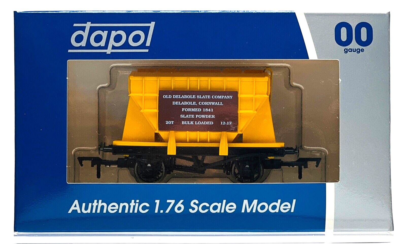 DAPOL 00 GAUGE - OLD DELABOLE SLATE COMPANY CORNWALL HOPPER (BURNHAM LIMITED ED)