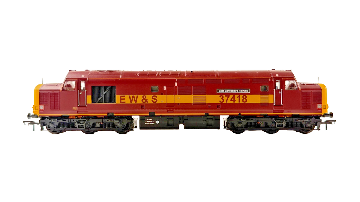 BACHMANN 00 GAUGE - 32-381N - CLASS 37 DIESEL 37418 EWS EAST LANCASHIRE RAILWAY