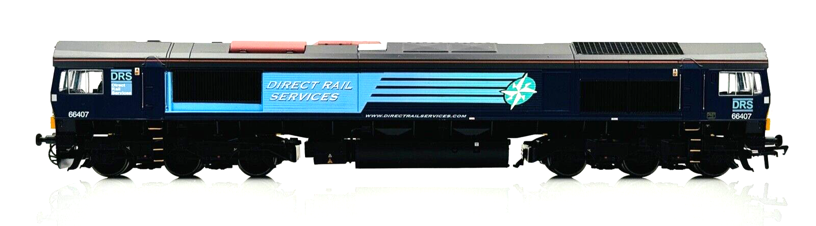 BACHMANN 00 GAUGE - 32-731 - CLASS 66 DIESEL 66407 DIRECT RAIL SERVICES DRS