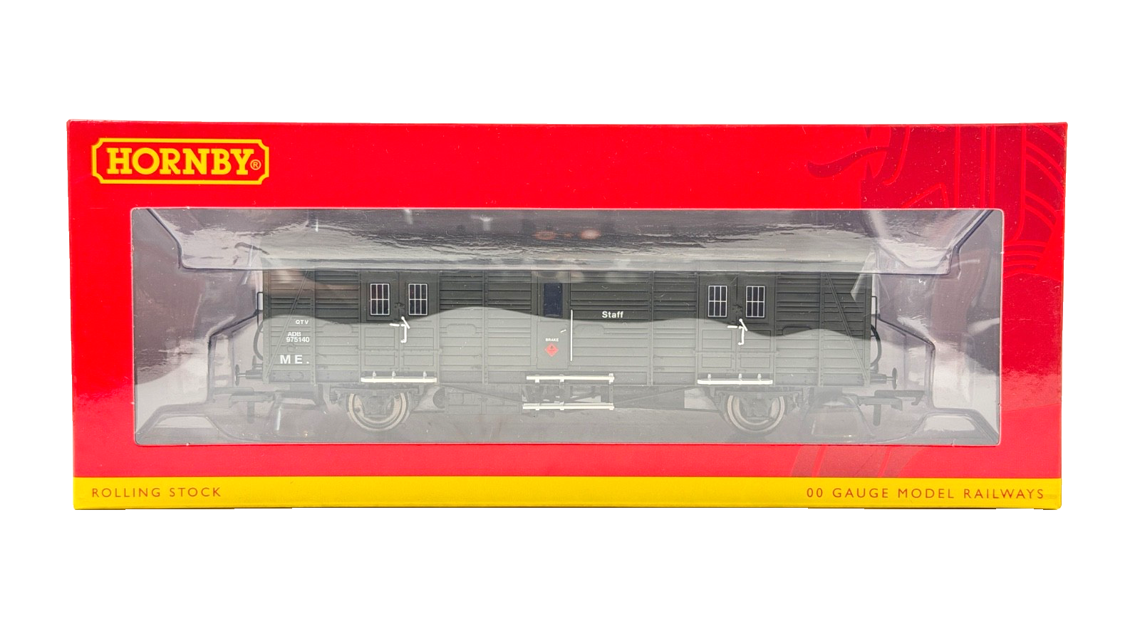 HORNBY 00 GAUGE - R60081 - BR GREEN DEPARTMENTAL VAN C NO.975140 - NEW