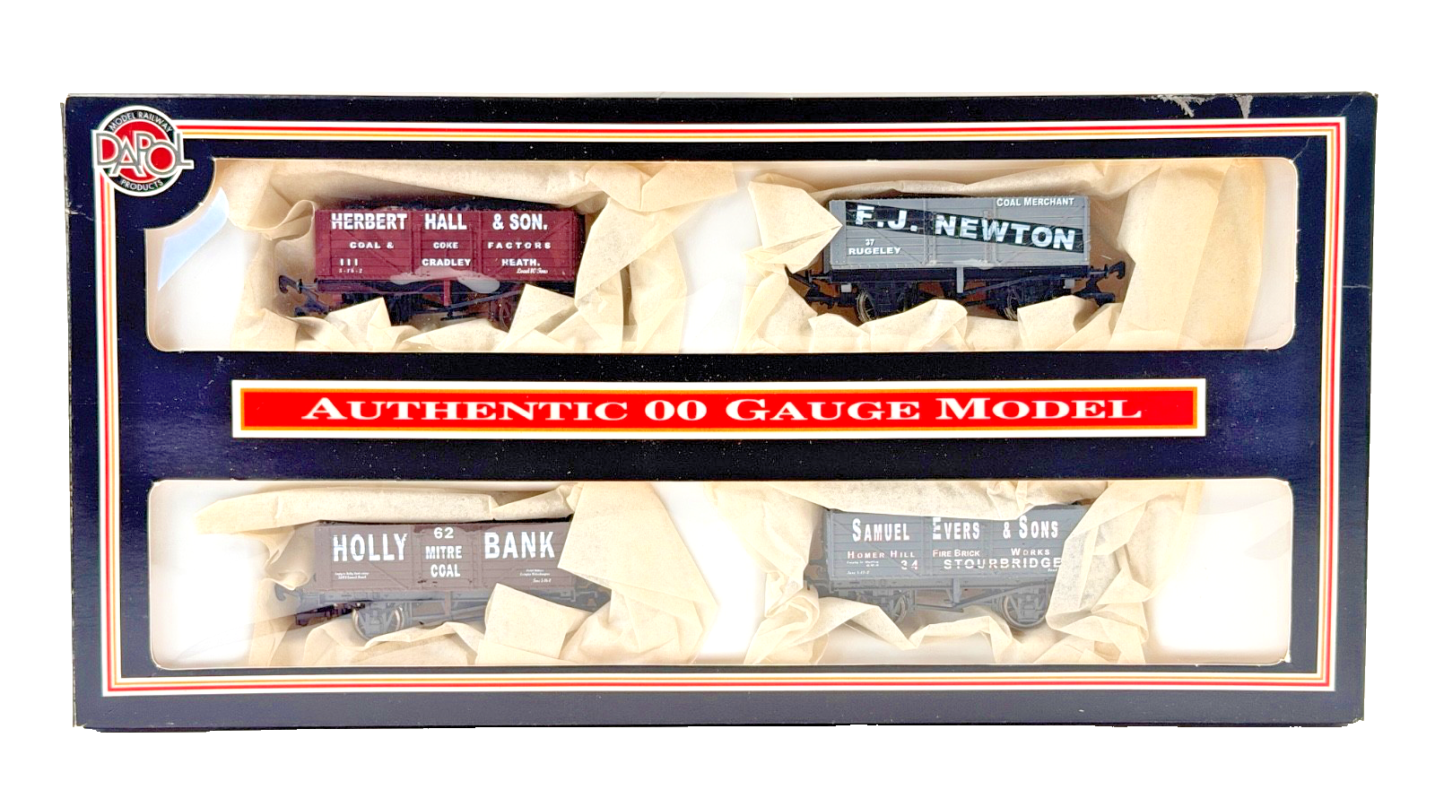 DAPOL 00 GAUGE - RUGELEY CRADLEY HEATH STOURBRIDGE 4 PACK (LIMITED EDITION)