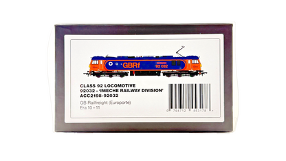 ACCURASCALE OO GAUGE - ACC2198 - CLASS 92 LOCO 92032 GBRF IMECHE RAILWAY DIV.