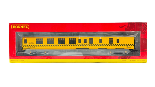 HORNBY OO GAUGE - R4902 - BR ENGINEERS YELLOW MK1 TOOL VAN BSK 975574 BOXED