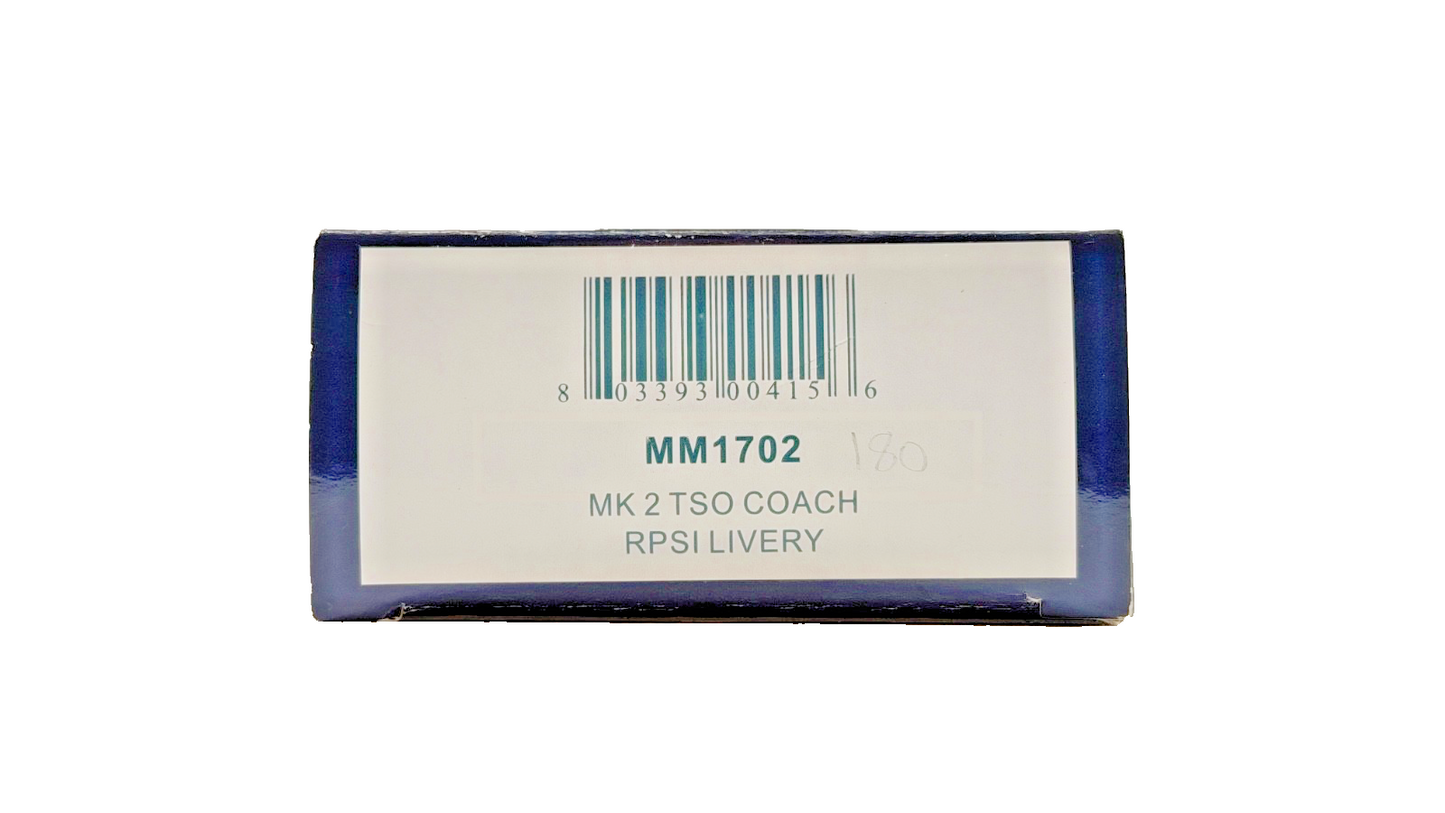 BACHMANN/MURPHY MODELS OO GAUGE - MM1702 - MK2 TSO COACH RPSI IRISH LIVERY BOXED