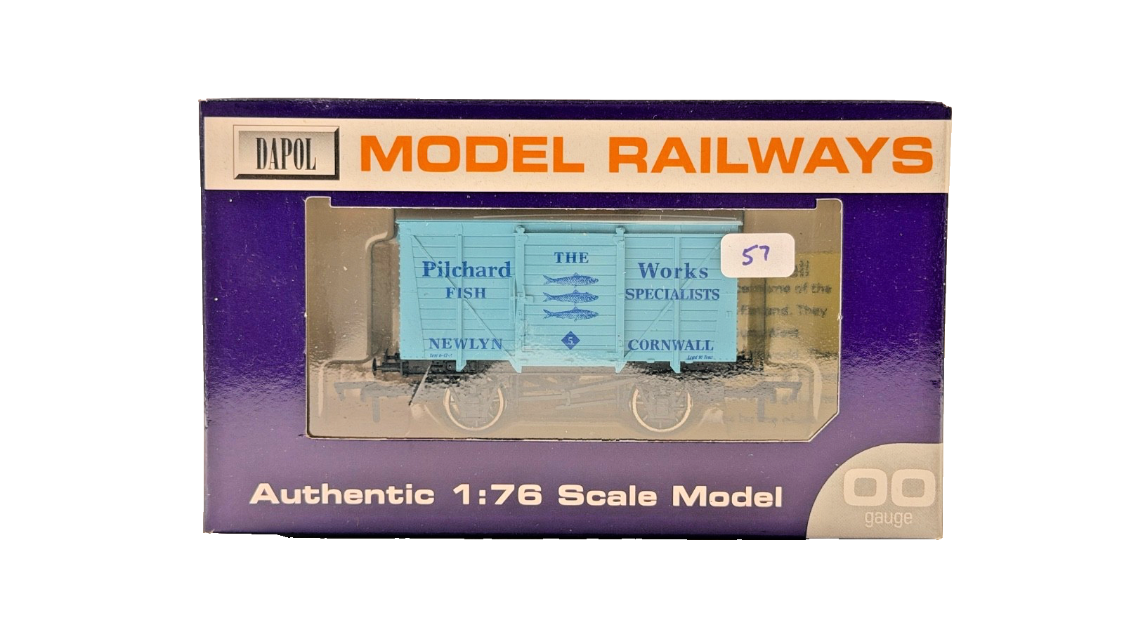 DAPOL 00 GAUGE - PILCHARD WORKS FISH NEWLYN CORNWALL NO.5 (LIMITED EDITION)