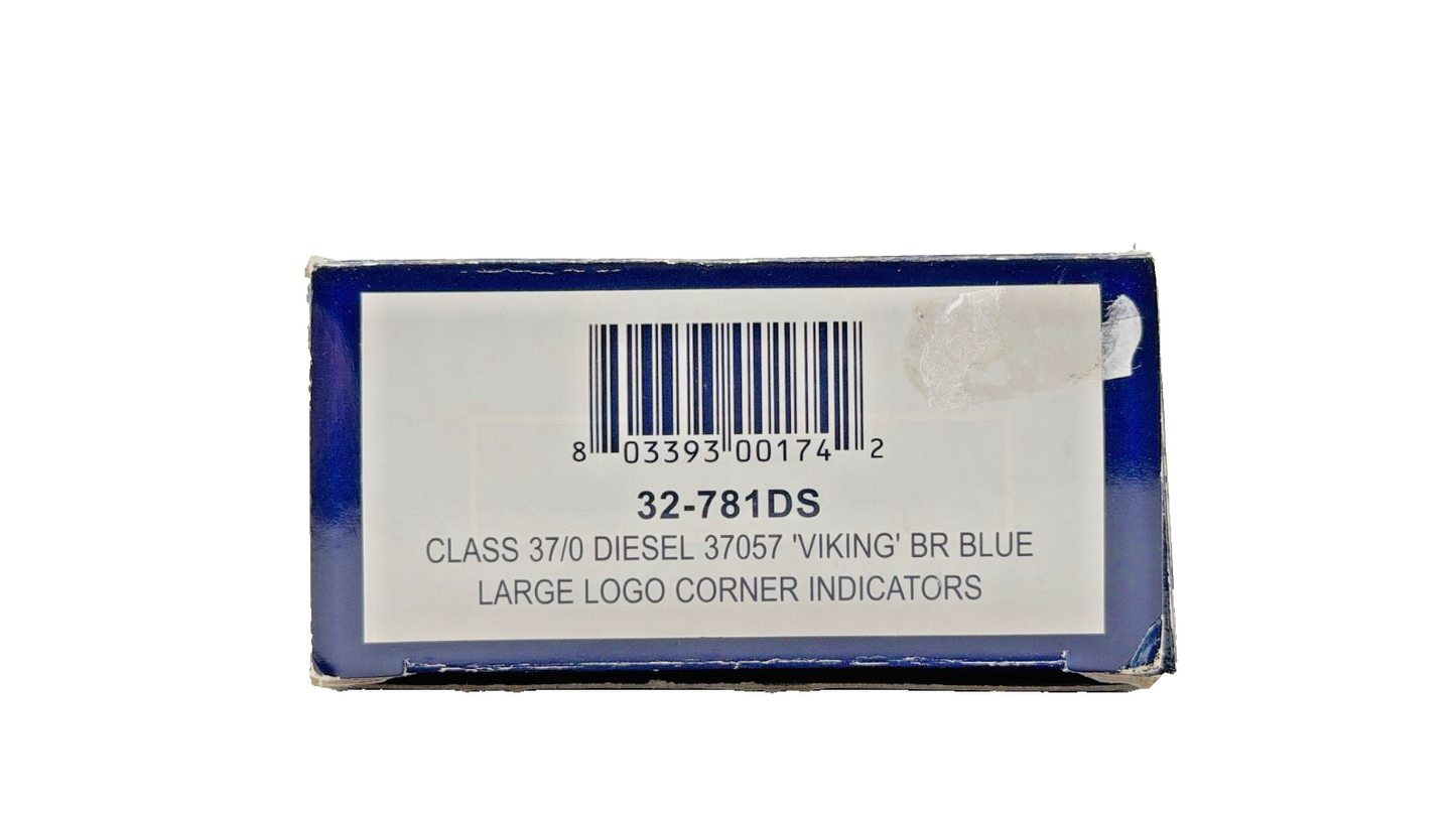 BACHMANN OO GAUGE - 32-781DS - CLASS 37 DIESEL 37057 LARGE LOGO VIKING DCC SOUND