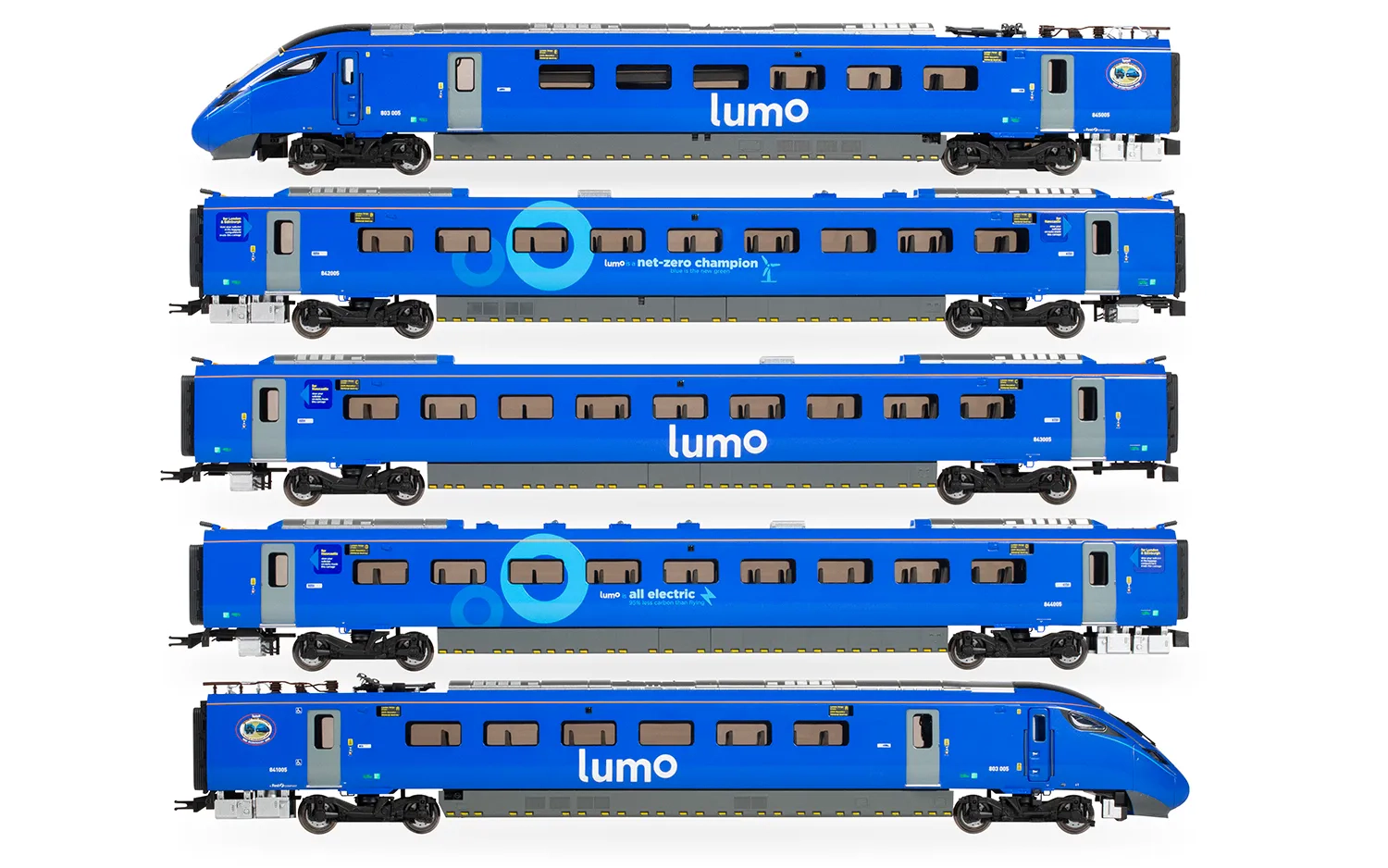 HORNBY 00 GAUGE - R30102 - LUMO CLASS 803 803005 5 CAR TRAIN PACK NEW BOXED
