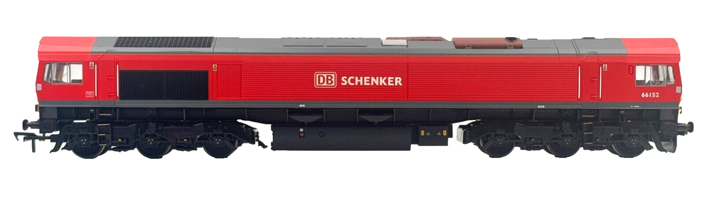 BACHMANN 00 GAUGE - 32-734 - CLASS 66 DIESEL 66152 DB SCHENKER RED (DCC FITTED)