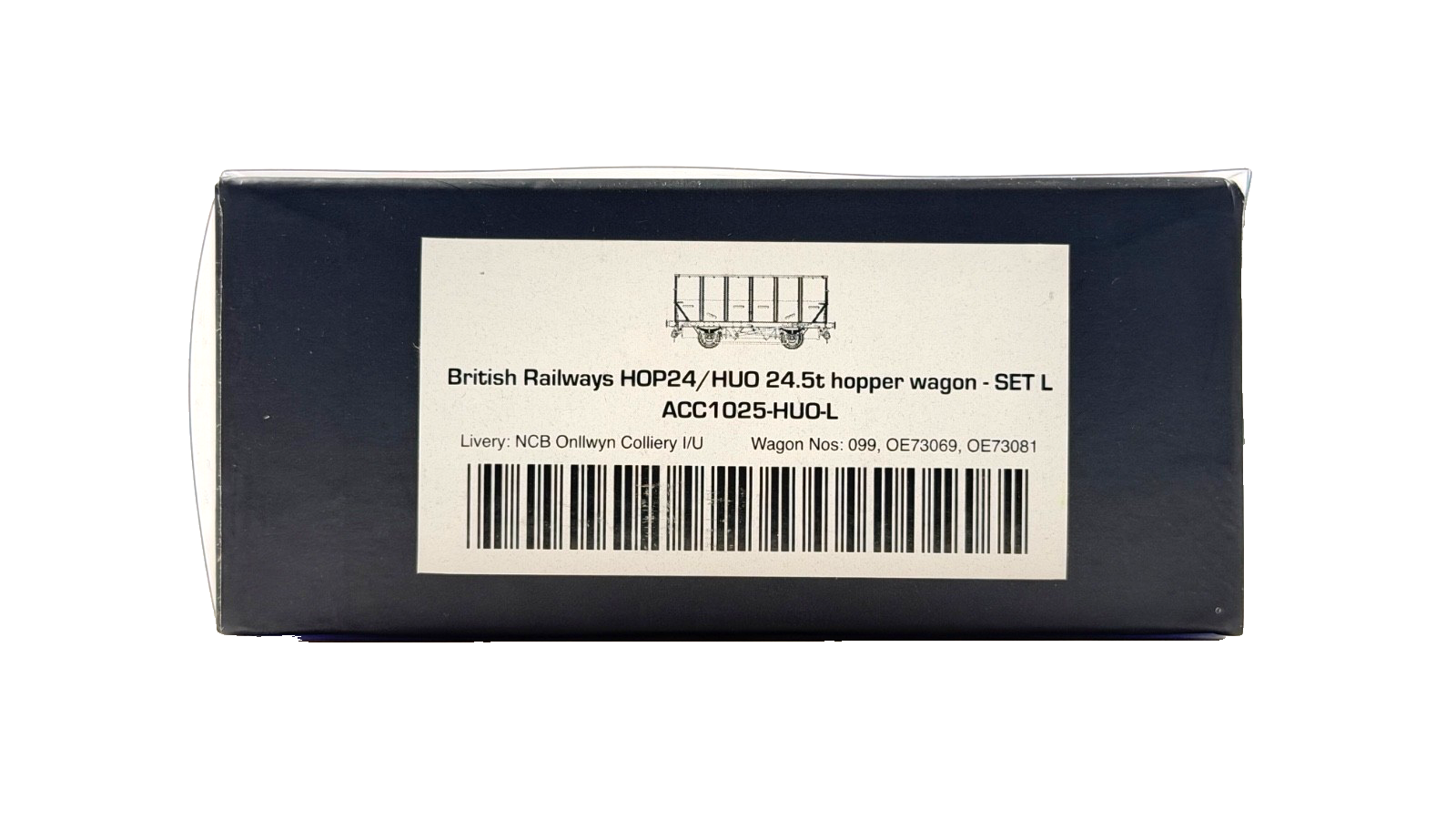 ACCURASCALE OO GAUGE - ACC1025-HUO-L - BR 24.5T HOP/HUO COAL HOPPER NCB ONLLWYN