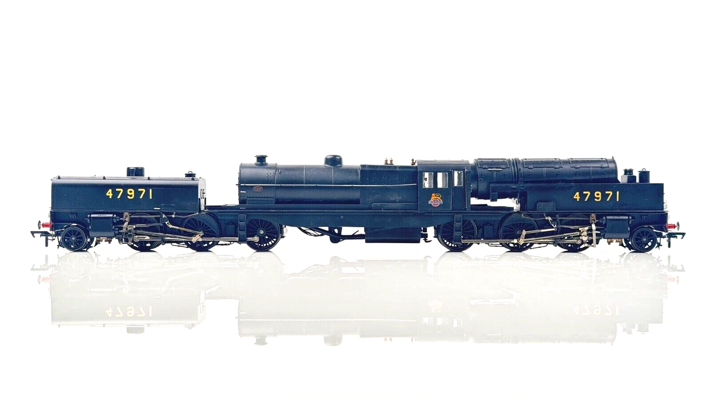 HELJAN 00 GAUGE - 266210 - BEYER GARRATT BR BLACK 47971 WEATHERED - BOXED