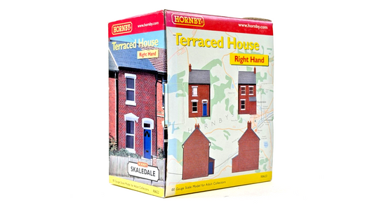 HORNBY 00 GAUGE SKALEDALE - R8622 - TERRACED HOUSE RIGHT HAND RH BOXED